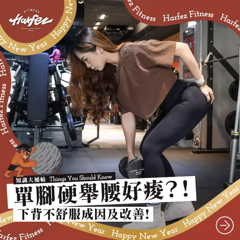 單腳硬舉腰好痠！下背不舒服的成因及改善方法一次看