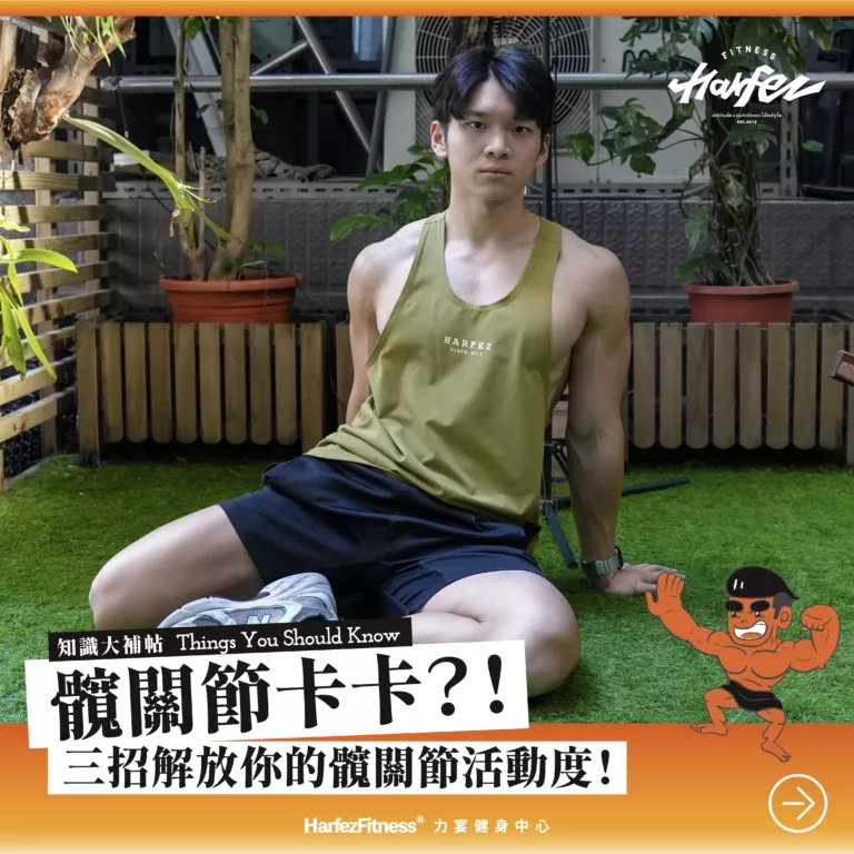 髖關節卡卡？！解放你的髖關節活動度！