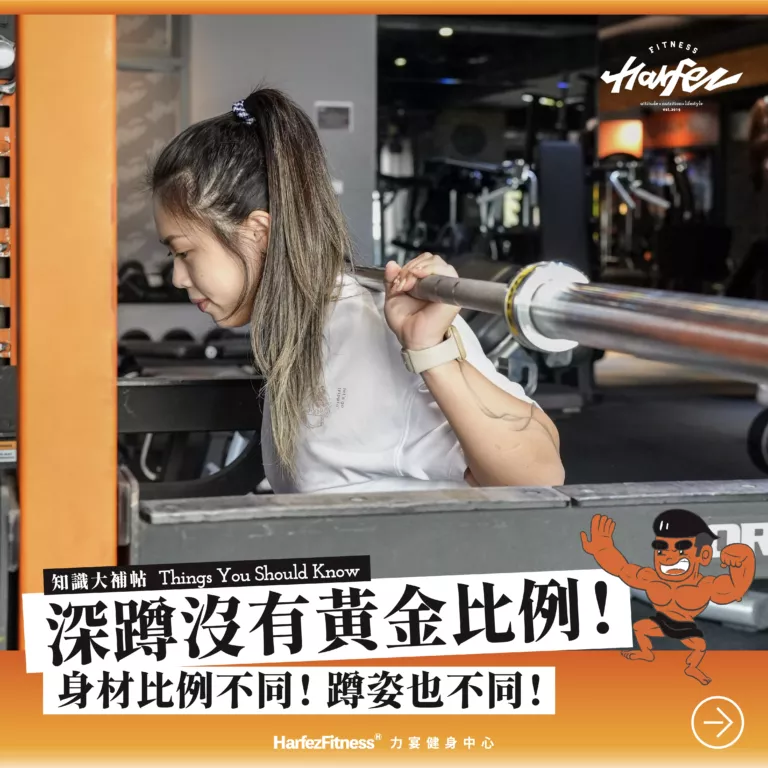 深蹲姿勢沒有黃金比例？身材比例不同！蹲姿也不同！