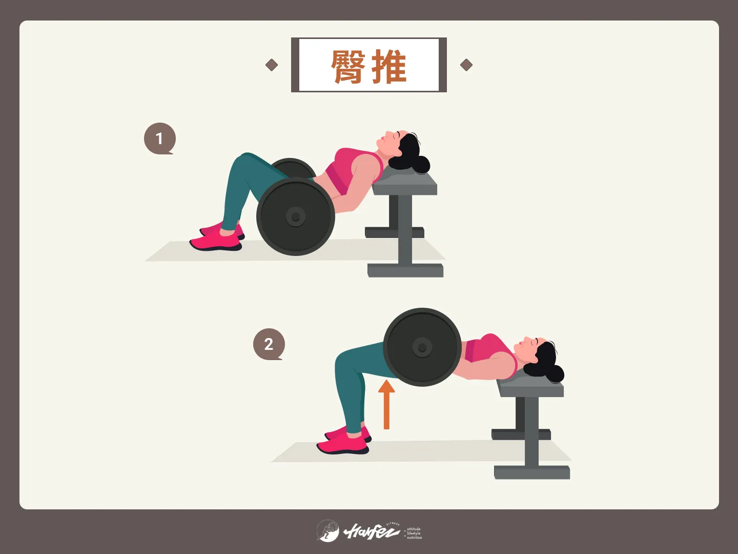 練臀動作 2：臀推